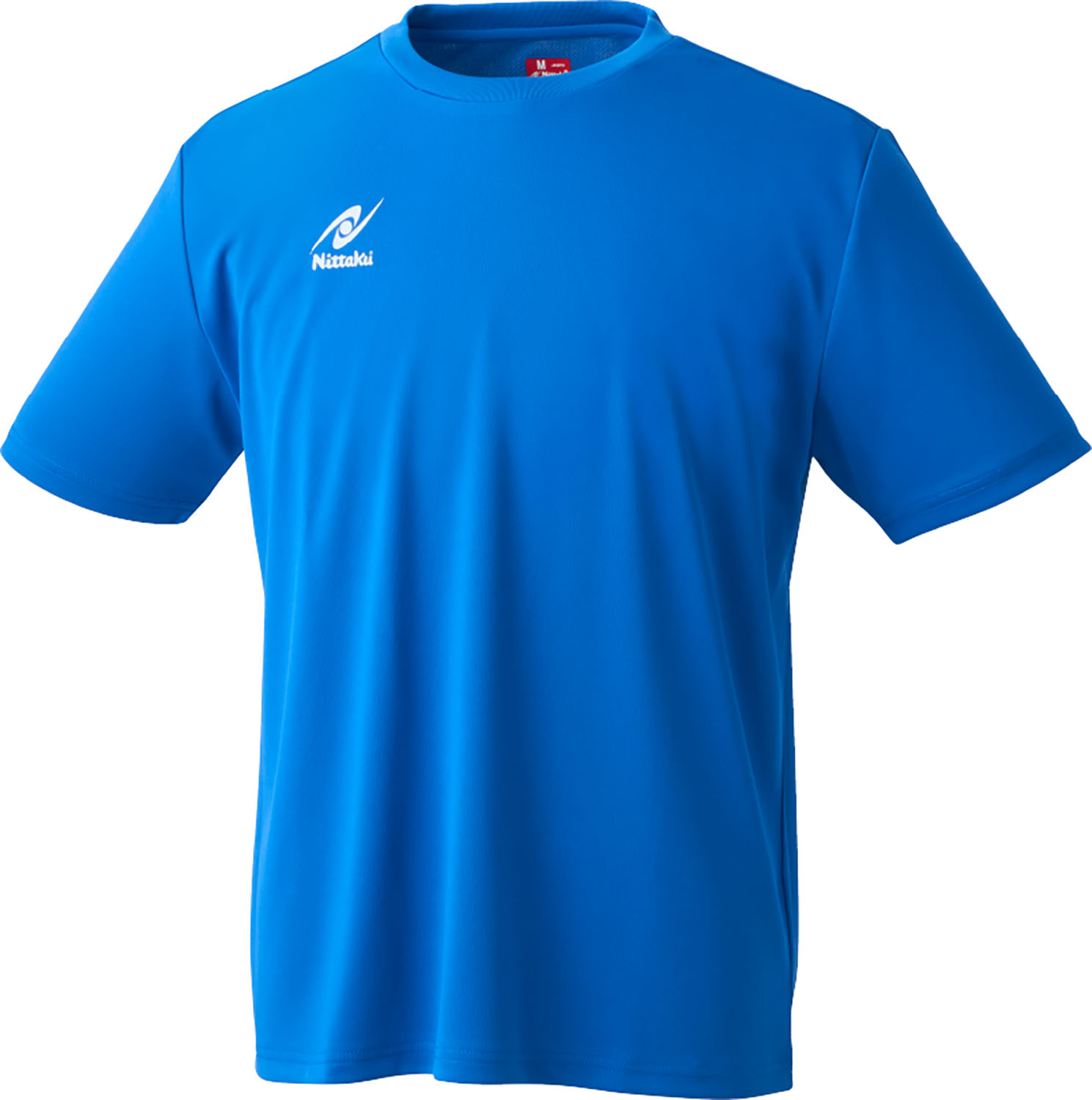 Nittaku （ニッタク） 卓球 Tシャツ バックプリントTシャツ 【ブルー】 NX-2022 09 半袖Tシャツ 練習着 ウェア トップス メンズ・レディース 男性用・女性用 青 2025 {NP}