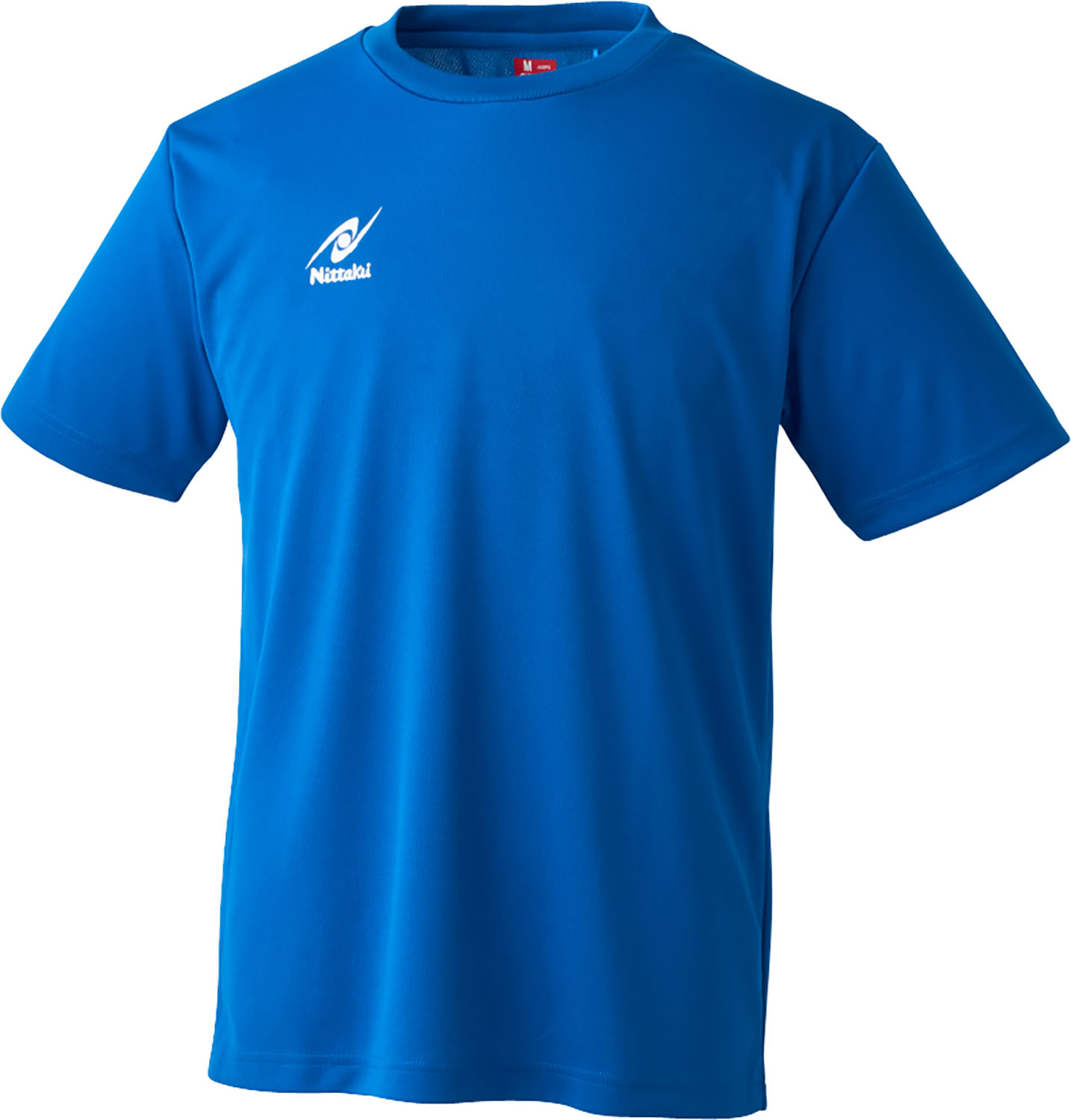 Nittaku （ニッタク） 卓球 Tシャツ ニッタク Tシャツ 【ブルー】 NX-2023 09 半袖Tシャツ 練習着 ウェア トップス メンズ・レディース 男性用・女性用 ジュニア・キッズ 子供用 青 2025 {NP}