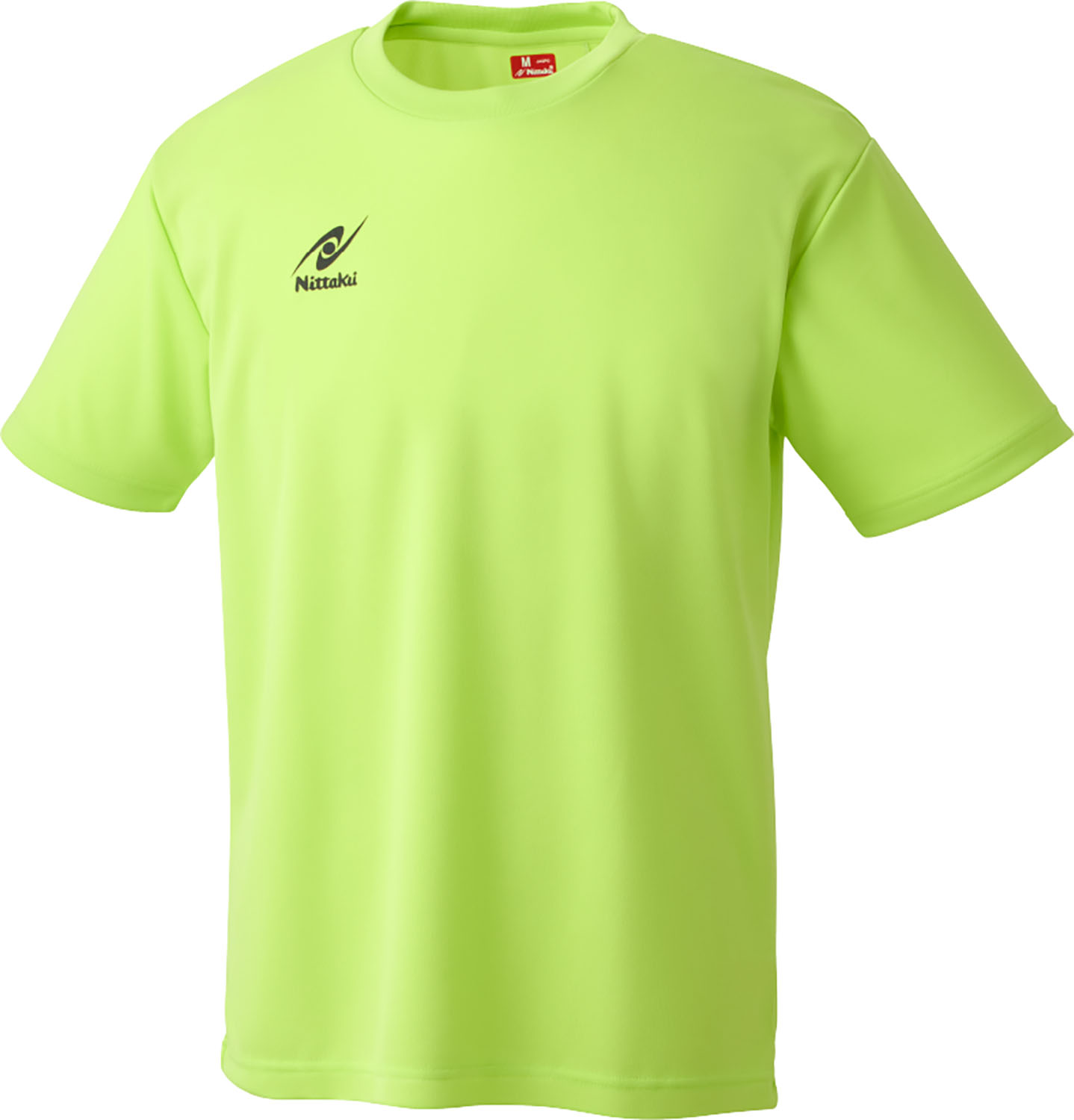 Nittaku （ニッタク） 卓球 Tシャツ ニッタク Tシャツ 【ライトグリーン】 NX-2023 41 半袖Tシャツ 練習着 ウェア トップス メンズ・レディース 男性用・女性用 ジュニア・キッズ 子供用 緑 2025 {NP}