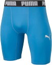 PUMA(プーマ) サッカー・フットサル インナーウェア コンプレッション ショートタイツ パンツ・スパッツ・ストッキング 【サックス/ホワイト】 ジュニア・キ...