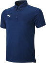 PUMA(プーマ) サッカー・フットサル ポロシャツ SS ポロシャツ 半袖〈ショートスリーブ〉 【ピーコート】 メンズ 男性用 656336 03 {NP}