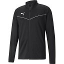 PUMA(プーマ) サッカー・フットサル ウインドブレーカー・ジャージ TEAMRISE トレーニングジャケット 【プーマブラック】 657647 03 メンズ...