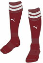PUMA(プーマ) サッカー・フットサル ストッキング・ソックス・靴下 ラインイリ ジュニア ストッキング 【コードバン/ホワイト】 ジュニア・キッズ 子供用 729882 09 {NP}