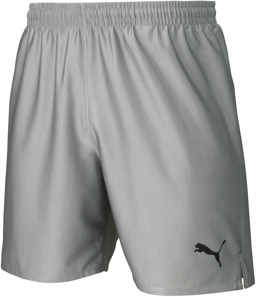 PUMA(プーマ) サッカー・フットサル ゲームシャツ・パンツ LIGA ゲームパンツ コア ユニホーム ハーフパンツ 半ズボン 【シルバー/ブラック】 メンズ 男性用 729969 14 {NP}安売り サッカー 用品 セール