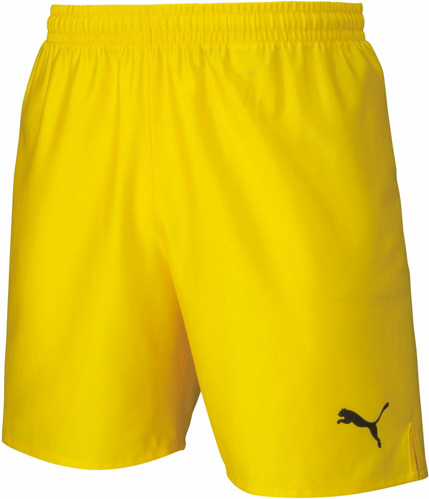 PUMA(プーマ) サッカー・フットサル ゲームシャツ・パンツ LIGA ゲームパンツ コア ジュニア ユニホーム ハーフパンツ 半ズボン 【サイバーイエロー】 ジュニア・キッズ 子供用 729970 07 {NP}通販 サッカー 用品 セール