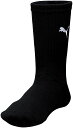 ≪当日出荷≫ PUMA(プーマ) サッカー・フットサル ストッキング・ソックス・靴下 ショートストッキング 【ブラック】 メンズ・レディース 男性用・女性用 9...