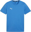 PUMA (プーマ) サッカー ゲームシャツ・パンツ TEAMGOAL カジュアル TEE 【ブルー】 659376 02 プラクティスシャツ Tシャツ メンズ...