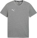 PUMA (プーマ) サッカー ゲームシャツ・パンツ TEAMGOAL カジュアル TEE 【グレー】 659376 33 プラクティスシャツ Tシャツ メンズ...