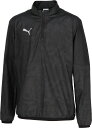 PUMA (プーマ) サッカー ウインドウェア TEAMCUP PISTE トップ 【ブラック】 660103 03 ピステシャツ トレーニングウェア メンズ 男性用 ブラック 黒 20Q1 {NP}(4)