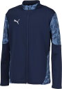 PUMA (プーマ) サッカー トレーニングウェア TEAMCUP TR ジャケット 【ネイビー】 660105 06 トレーニングシャツメンズ トレーニングウェア メンズ 男性用 ネイビー 紺 20Q1 {NP}(4)