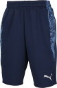PUMA (プーマ) サッカー ゲームシャツ・パンツ TEAMCUP TR HALF パンツ 【ネイビー】 660107 06 プラクティスパンツ Tシャツ メンズ 男性用 ネイビー 紺 20Q1 {NP}