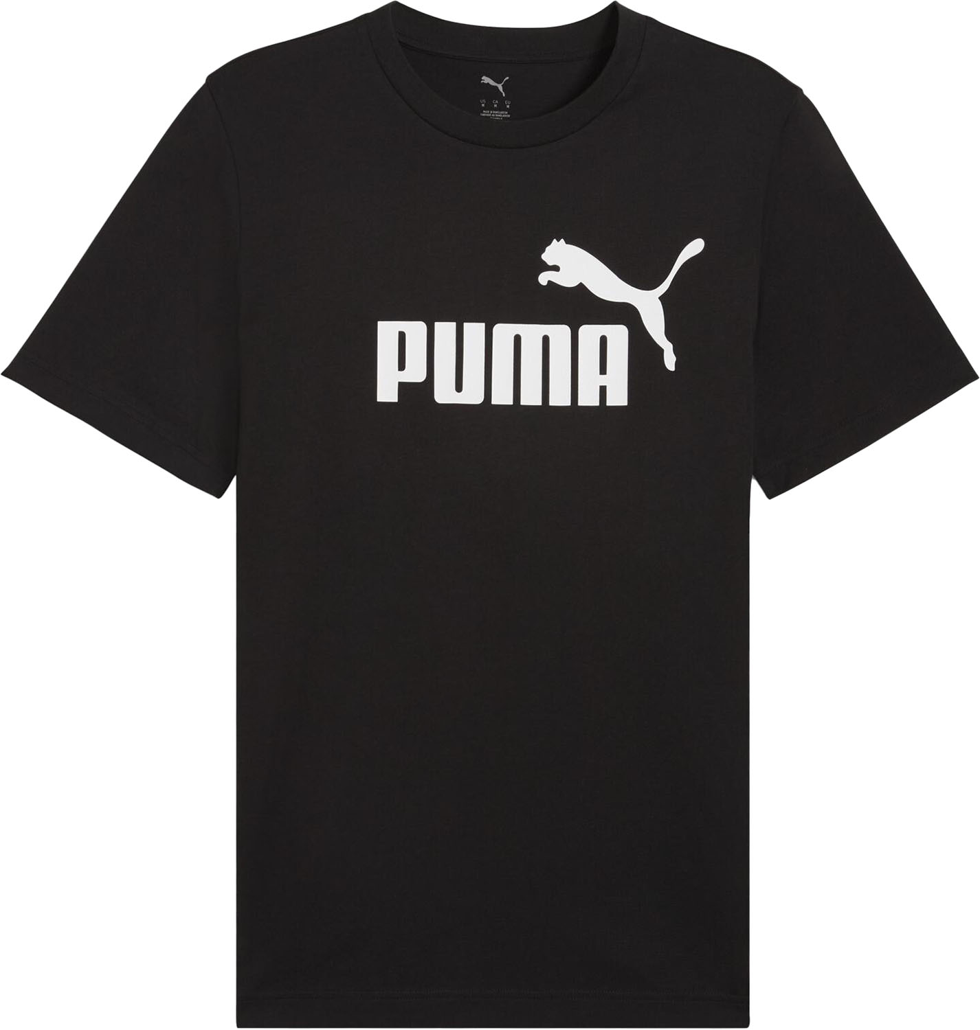 PUMA （プーマ） マルチスポーツ Tシャツ ESS NO.1 ロゴ Tシャツ 【ブラック】 687614 01 Tシャツメンズ Tシャツ メンズ 男性用 ブラック 黒 25Q1 {NP}