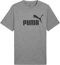 PUMA (プーマ) マルチスポーツ Tシャツ ESS NO.1 ロゴ Tシャツ 【グレー】 687614 03 Tシャツメンズ Tシャツ メンズ 男性用 グレ...