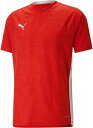 PUMA (プーマ) サッカー ゲームシャツ・パンツ TEAMCUP ゲームシャツ 【レッド】 705757 01 プラクティスシャツ Tシャツ メンズ 男性用...
