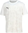 PUMA (プーマ) サッカー ゲームシャツ・パンツ TEAMULTIMATE グラフィック ゲームシャツ 【ホワイト】 706791 04 ゲームシャツメンズ...
