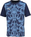 PUMA (プーマ) サッカー ゲームシャツ・パンツ TEAMULTIMATE グラフィック ゲームシャツ 【ネイビー】 706791 06 ゲームシャツメンズ...