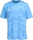 PUMA (プーマ) サッカー ゲームシャツ・パンツ TEAMULTIMATE グラフィック ゲームシャツ 【ブルー】 706791 18 ゲームシャツメンズ ...