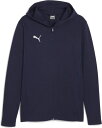 PUMA (プーマ) サッカー・フットサル トレーニングウェア TEAMFINAL (チームファイナル) カジュアル フーデッド ジャケット メンズ 男性用 部...