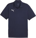 PUMA (プーマ) サッカー・フットサル ポロシャツ TEAMGOAL (チームゴール) マルチ ポロ メンズ 男性用 部活 試合 練習 トレーニングウェア ウエア 【プーマネイビー(06)】 紺 659462 {NP}