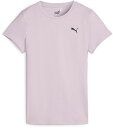 PUMA (プーマ) フィットネス・トレーニング Tシャツ BETTER ESSENTIAロングスリーブ (ベターエッセンシャルズ) Tシャツ レディース 女性用 ジョギング ランニング ジム 【グループミスト(60)】 紫 681217 {NP}