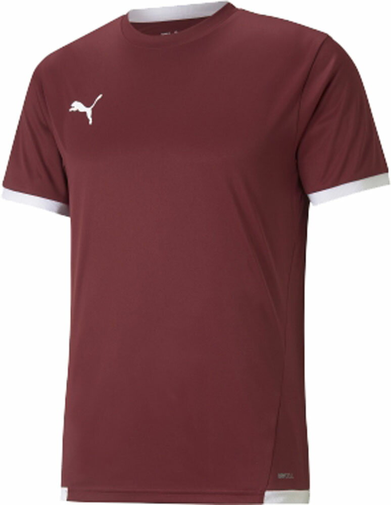 PUMA (プーマ) サッカー・フットサル ゲームシャツ・ユニフォーム TEAMLIGA (チームリーガ) ゲームシャツ メンズ 男性用 部活 試合 練習 トレーニングウェア ウエア 【コードバン(09)】 赤茶 705150 {NP}
