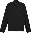 PUMA (プーマ) ウェルネス トレーニングウェア RUN VELOCITY ウーブン ジャケット 【プーマブラック】 527245 01 トレーニングシャツメンズ ジャケット メンズ 男性用 ブラック 黒 25Q1 {NP}