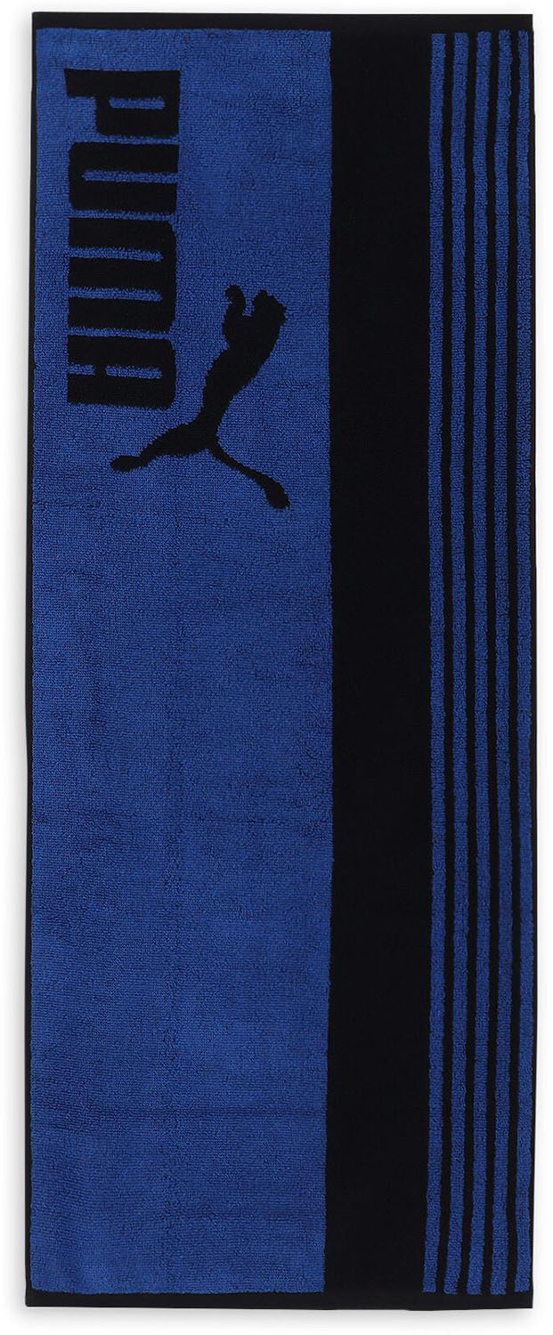 PUMA （プーマ） マルチスポーツ タオル ボックスタオルN2 【ブルー/ブラック】 054873 02 スポーツタオル アクセサリー ユニセックス 男女兼用 ブルー 青 黒 25Q1 {NP}