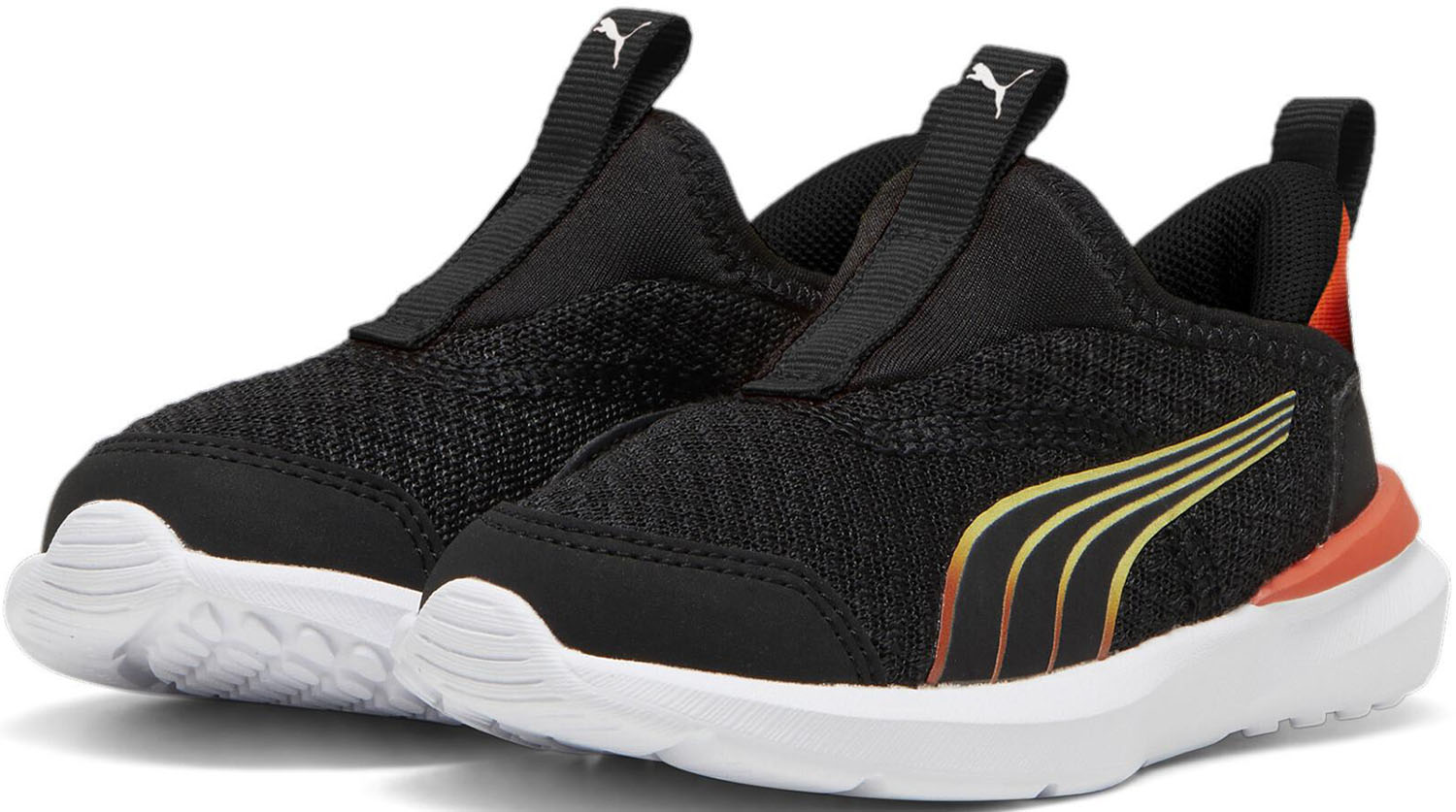 PUMA （プーマ） マルチスポーツ スニーカー クルーズ EASE IN AC+インファント 【ブラック/レッド】 3..