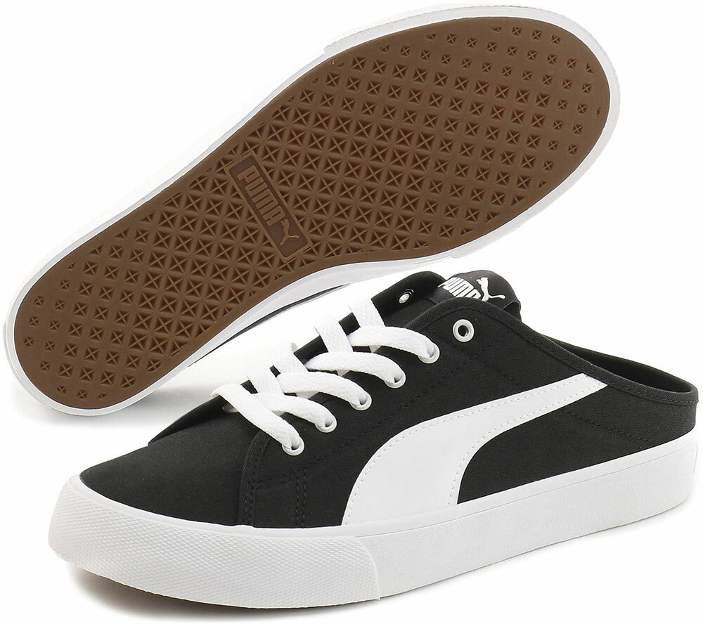 PUMA (プーマ) マルチスポーツ スニーカー プーマ バリ ミュール 【ブラック/ホワイト】 371318 01 ランニングスニーカー シューズ ユニセック...