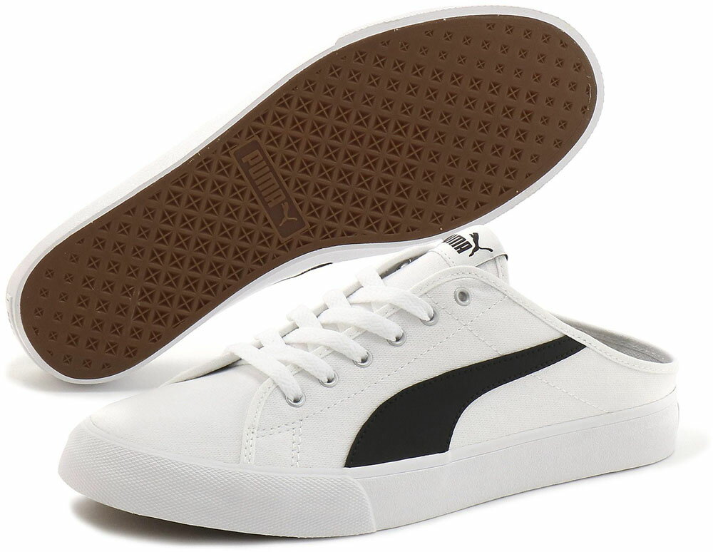 PUMA (プーマ) マルチスポーツ スニーカー プーマ バリ ミュール 【ホワイト/ブラック】 371318 02 ランニングスニーカー シューズ ユニセック...