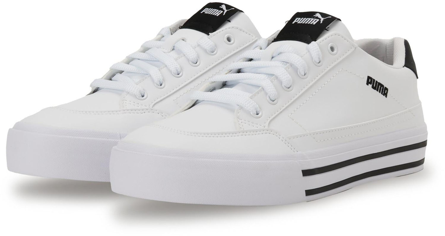 PUMA (プーマ) マルチスポーツ スニーカー コート クラシック バルク SL 【ホワイト/ブラック】 400274 01 ランニングスニーカー シューズ ...