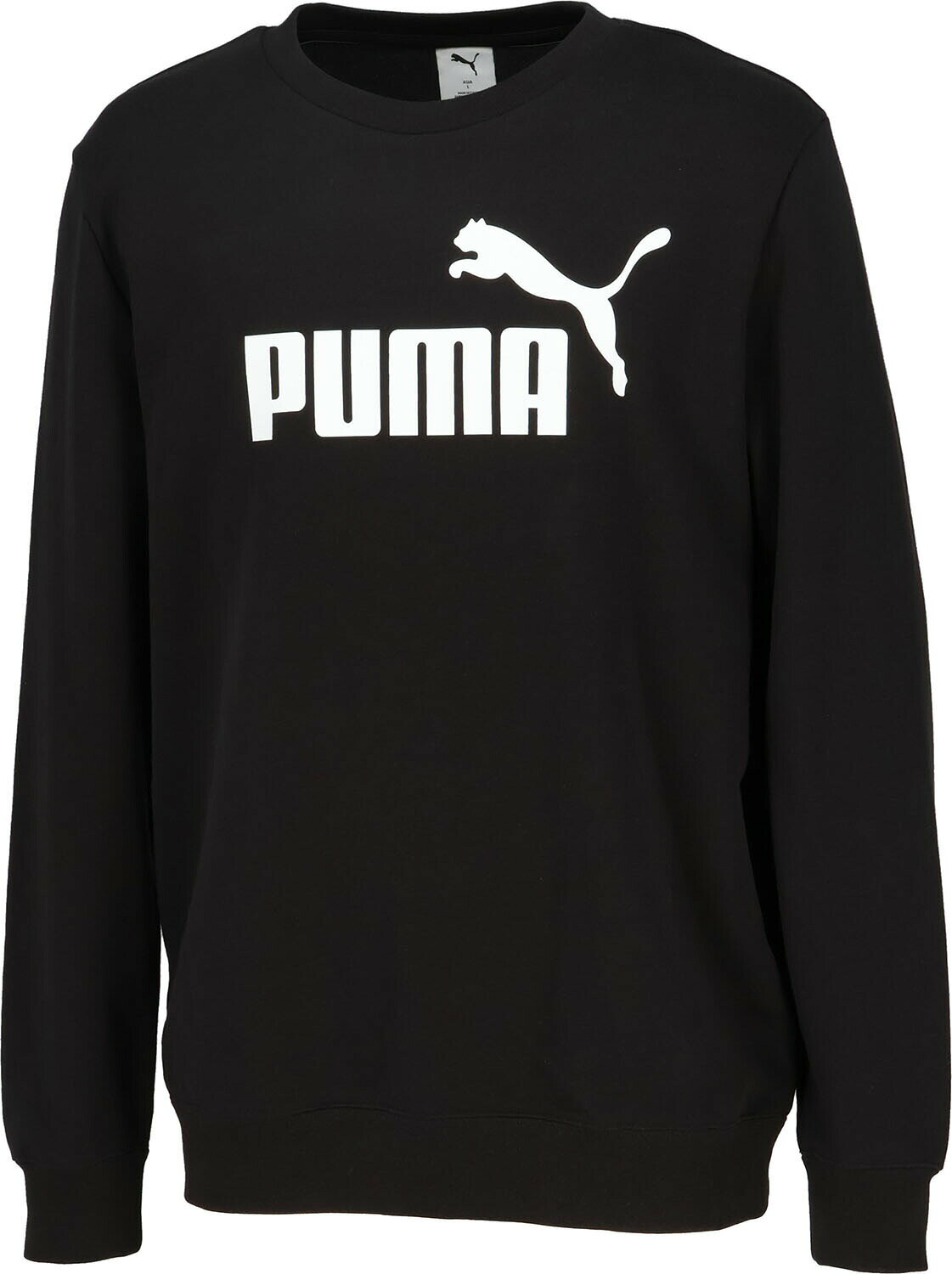 乐天商城 - PUMA （プーマ） マルチスポーツ トレーナー ESS NO.1 ロゴ クルースウェット 【プーマブラック】 687579 01 プルオーバー トップス メンズ 男性用 ブラック 黒 25Q1 {SK}