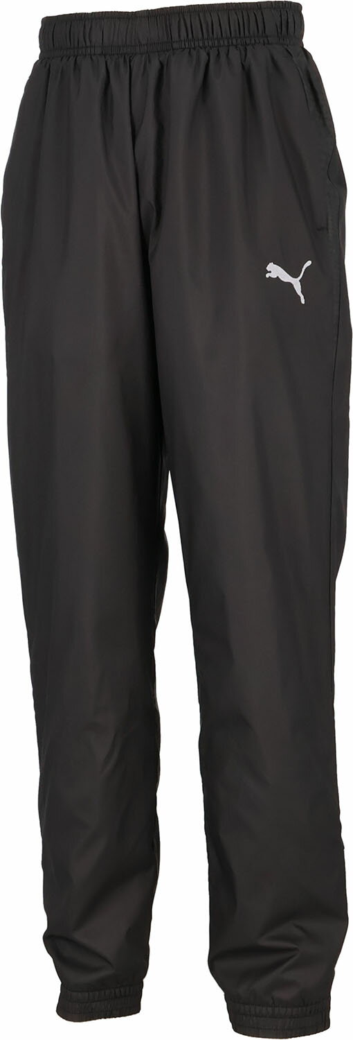 PUMA （プーマ） サッカー ウインドウェア TEAMCUP ウラトリコット PISTE パンツ JR 【プーマブラック】 660408 03 ピステパンツ パンツ ジュニア キッズ 子供用 ブラック 黒 25Q3 {SK}