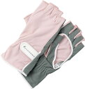 LUCENT(ルーセント) テニス グローブ・手袋 LADIES グローブ 半指穴開きグローブ 【ライトピンク】 レディース 女性用 XLE5251 薄桃 19...