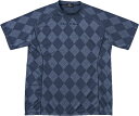 LUCENT(ルーセント) テニス ゲームシャツ ゲームウェア UNI 半袖Tシャツ 〈ショートスリーブ〉 【ネイビー】 メンズ・レディース 男性用・女性用 X...