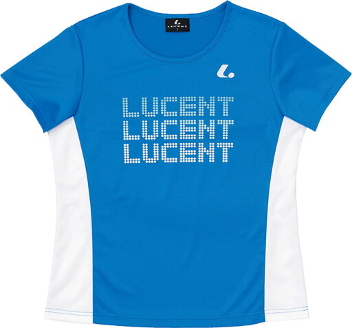 LUCENT(ルーセント) テニス ゲームシャツ ゲームウェア LADIES Tシャツ 半袖〈ショートスリーブ〉 【ブルー】 レディース 女性用 XLH2337 青 19SS {NP} LUCENT(ルーセント) テニス ゲームシャツ ゲームウェア LADIES Tシャツ 半袖〈ショートスリーブ〉 【ブルー】 レディース 女性用 XLH2337 青 19SS {NP}