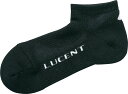 LUCENT（ルーセント） テニス ソックス・靴下 MEN'S ソックス（ベリーショート） 【ブラック】 メンズ 男性用 XLN1929 黒 19SS {NP}