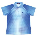 群を抜く紫外線遮蔽力が特徴のUVレイヤー素材のゲームシャツ。素材：UVレイヤー、ポリエステル100％（二層構造）。機能：UVカット、吸汗速乾。
