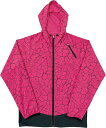 LUCENT(ルーセント) テニス ウインドブレーカー・ジャージ UNI ウォームアップシャツ 【ピンク】 メンズ・レディース 男性用・女性用 XLW4851 ...