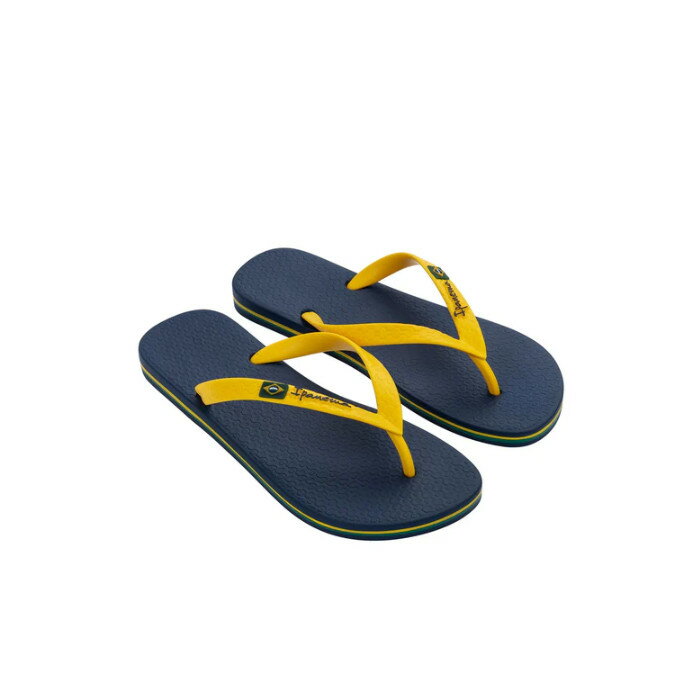 Seed（シード） Ipanema （イパネマ） 靴・シューズ サンダル CLAS BRASIL MEN （クラス ブラジル メン） 【ブルー/イエロー】 SP80415874 ビーチ歩きやすい メンズ 男性用 青 黄 25 {SK}