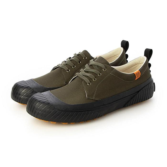 Seed（シード） UNIVERSAL OVERALL （ユニバーサルオーバーオール） 靴・シューズ スリッポン キャンバススニーカー UO11 【KHAKI （カーキ）】 UO11971 スニーカー 通勤 通学 日常 滑りにくい メンズ・レディース 男性用・女性用 緑 25 {SK}