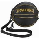 SPALDING(スポルディング) バスケットボール バック ショルダーバッグ BALL BAG GOLD ボールバッグ 【ゴールド】 49-001GD 1球収...