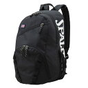 SPALDING(スポルディング) バスケットボール バッグ バックパック HALF DAY BLACK ハーフデイ 【ブラック】 50-003BK リュックサ...