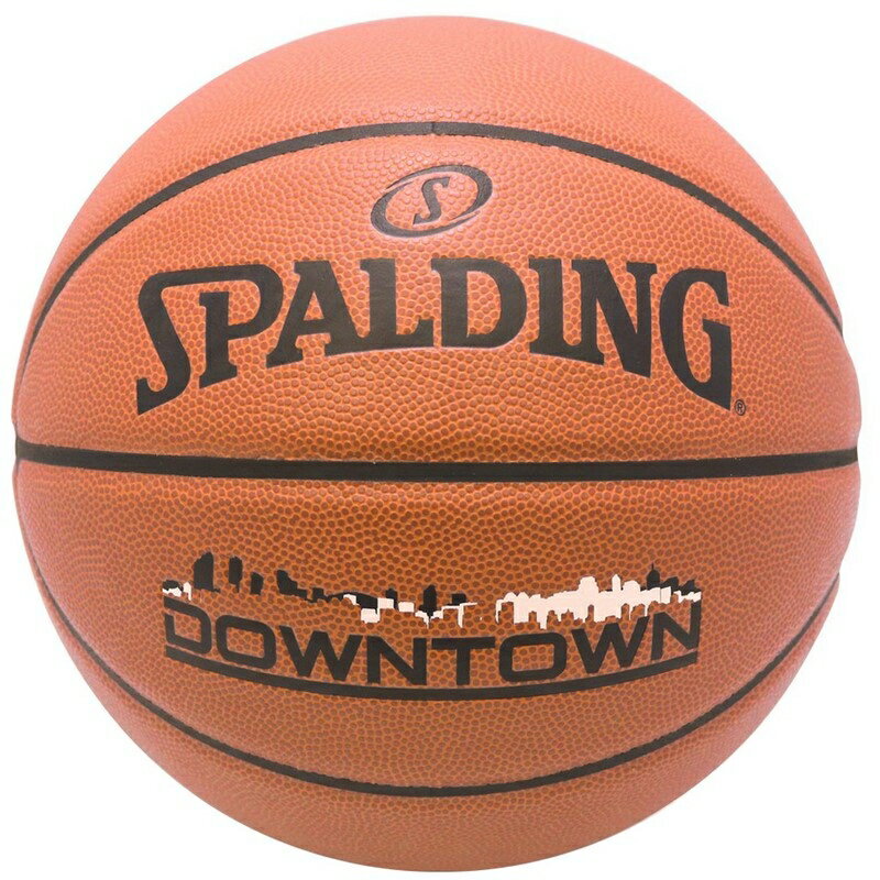 SPALDING（スポルディング） バスケットボール ボール DOWNTOWN ダウンタウン 5号球 【ブラウン】 76-508J ジュニア 小学校用 合成皮革 茶 2021 SK