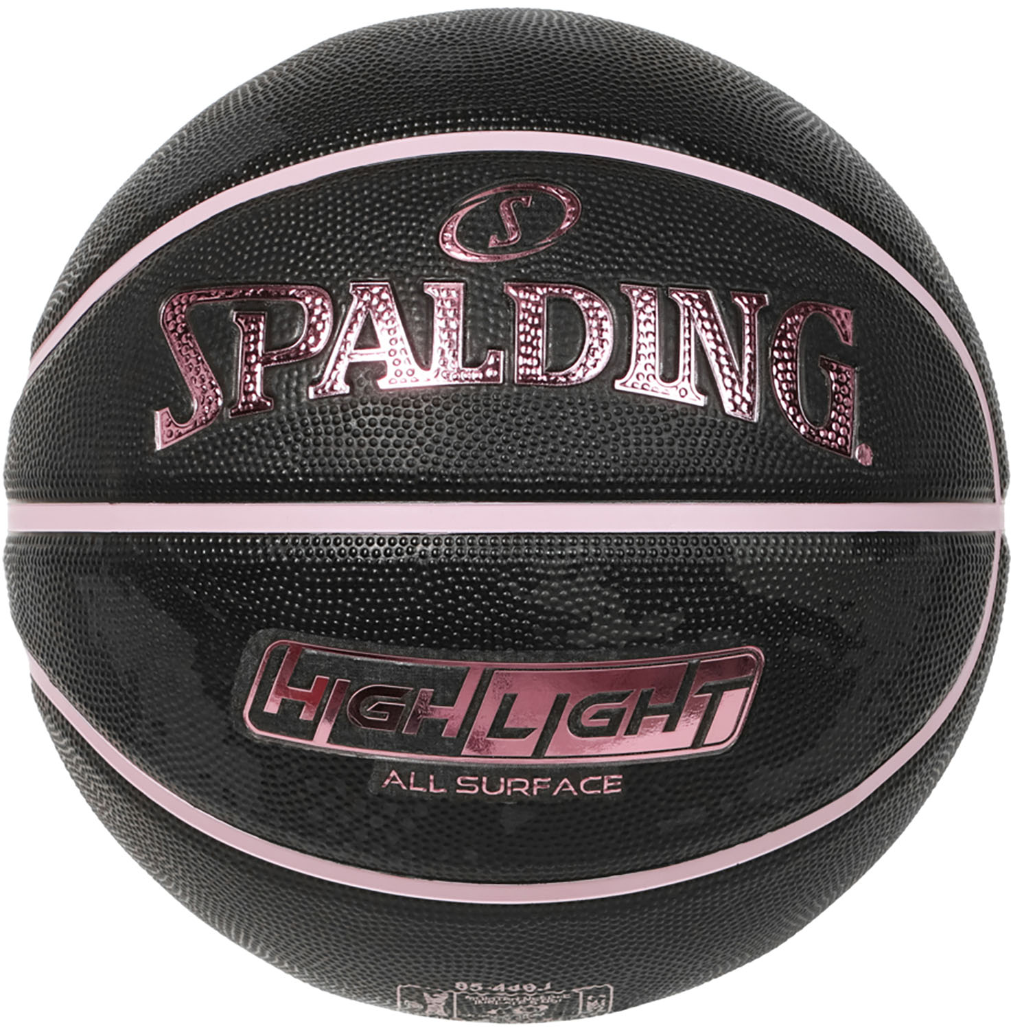 SPALDING （スポルディング） バスケットボール ボール ハイライト ドーンピンク ...