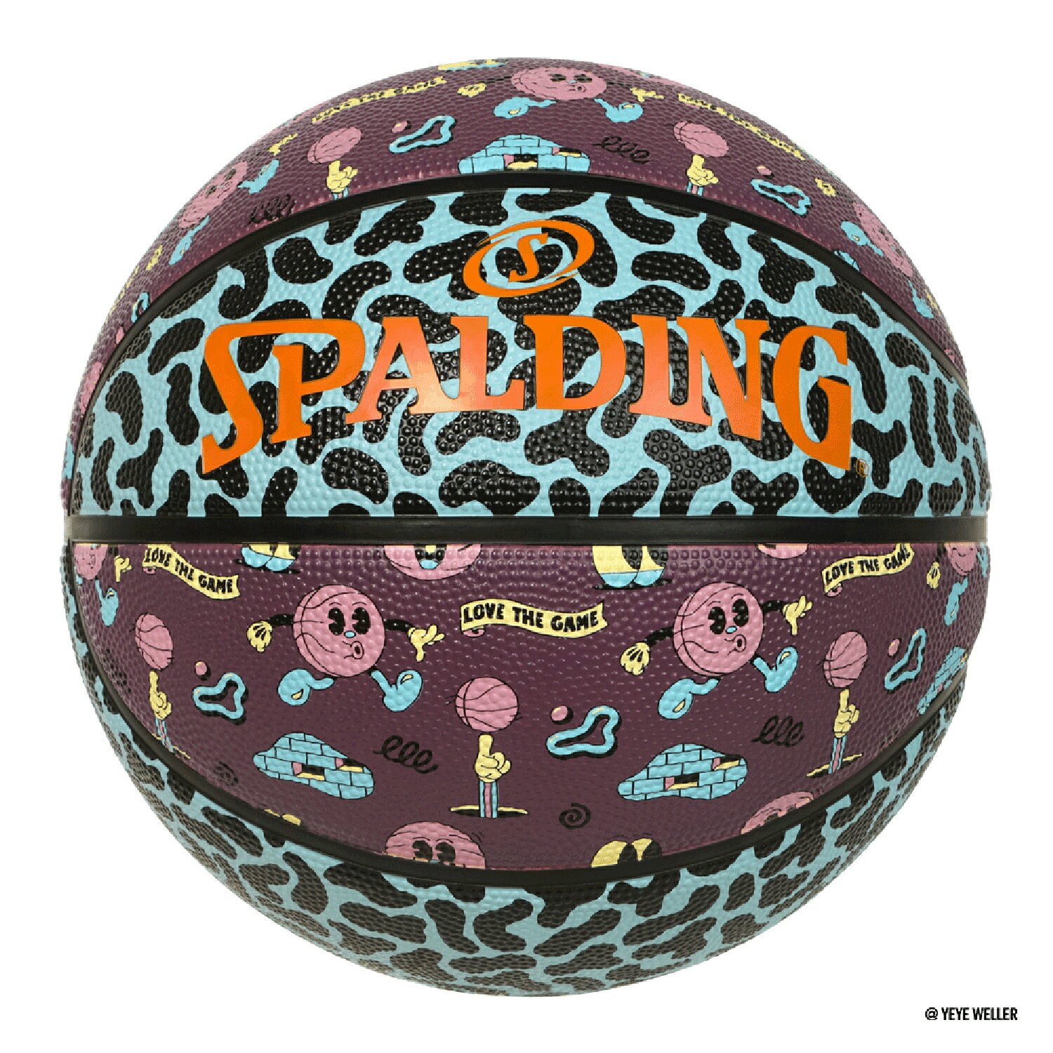 SPALDING （スポルディング） バスケットボール ボール イェイェ・ウェラー ストリ...