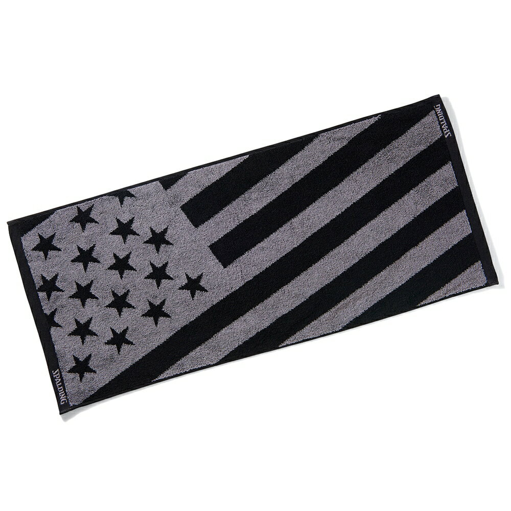 SPALDINGʥݥǥ󥰡 Хåȥܡ  JACQUARD TOWEL US FLAG BLACK 㥬ɥUSեå ڥ֥å SAT211040  ɽ BOX  ۿȴ  21AW 2021 {SK}