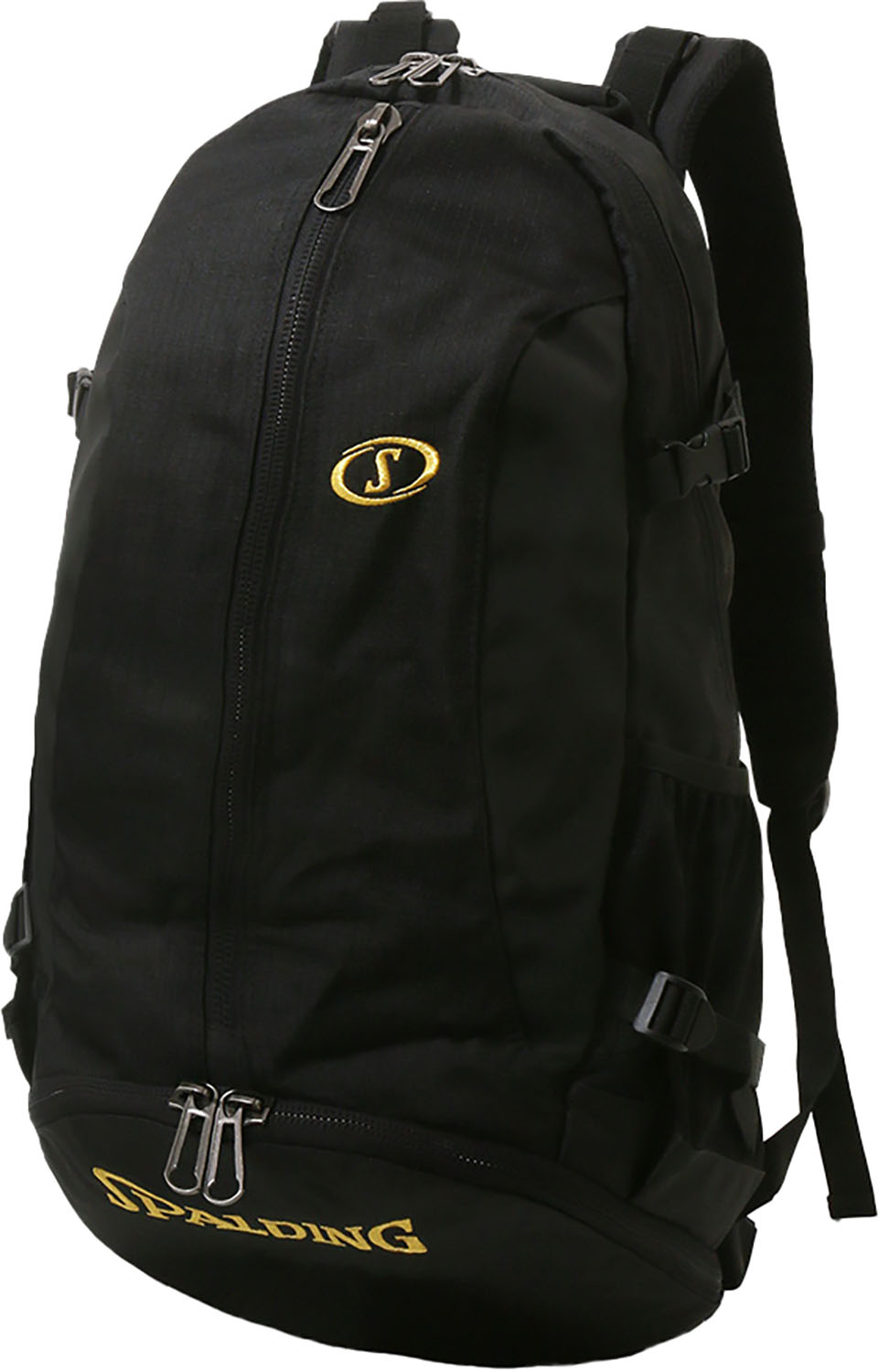 SPALDING （スポルディング） バスケットボール バッグ ケイジャー ゴールド 【ゴールド】 40-007GD バックパック バスケットバッグ ユニセックス 男女兼用 黒 9999 {SK}