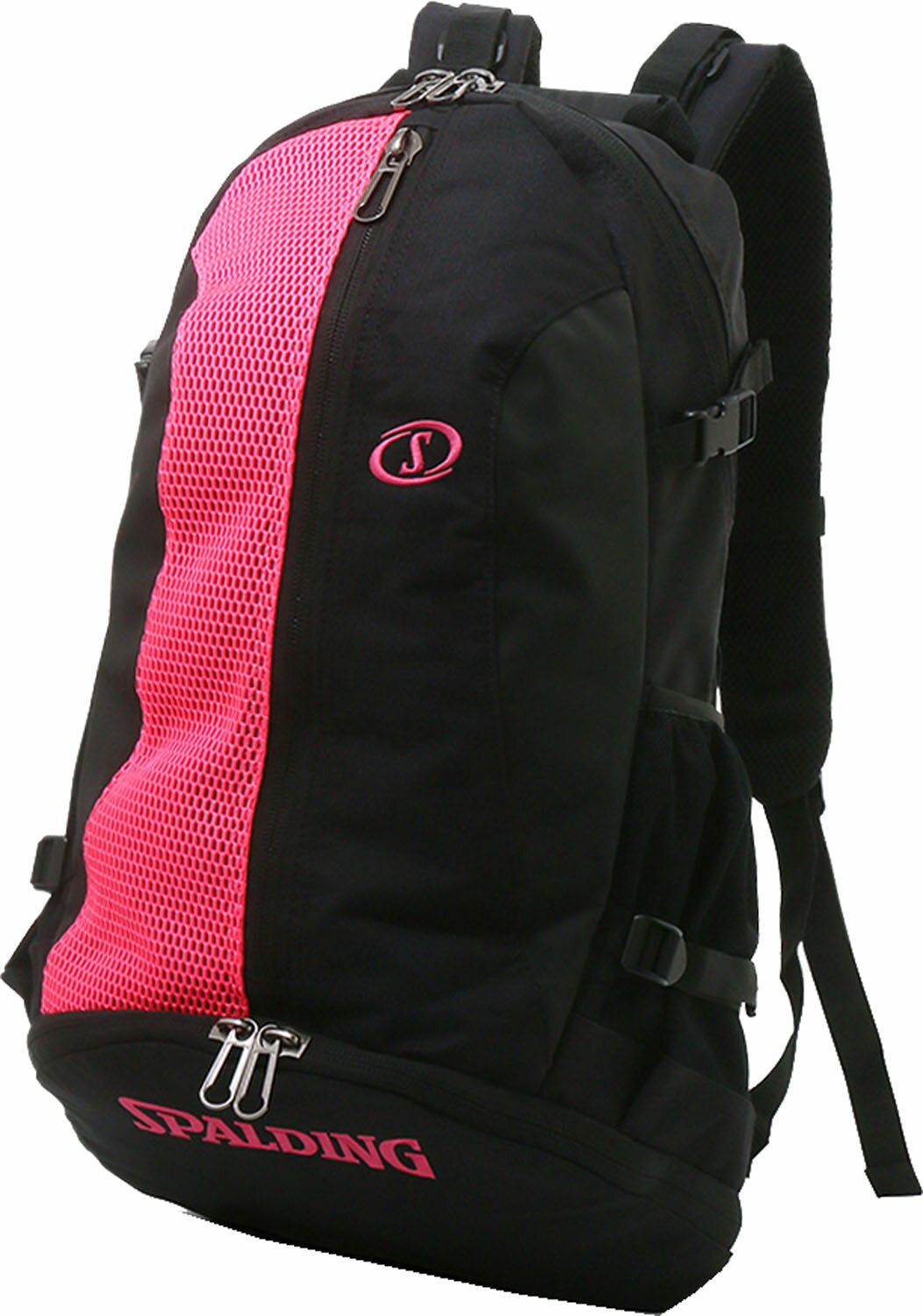 SPALDING （スポルディング） バスケットボール バッグ ケイジャー ブリーズ ブラック×マゼンタ 【ブラ..