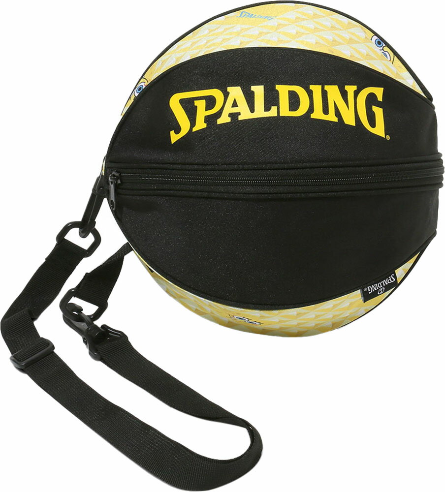 SPALDING （スポルディング） バスケットボール バッグ ボールバッグ スポンジ・ボブパターン 【ブラッ..